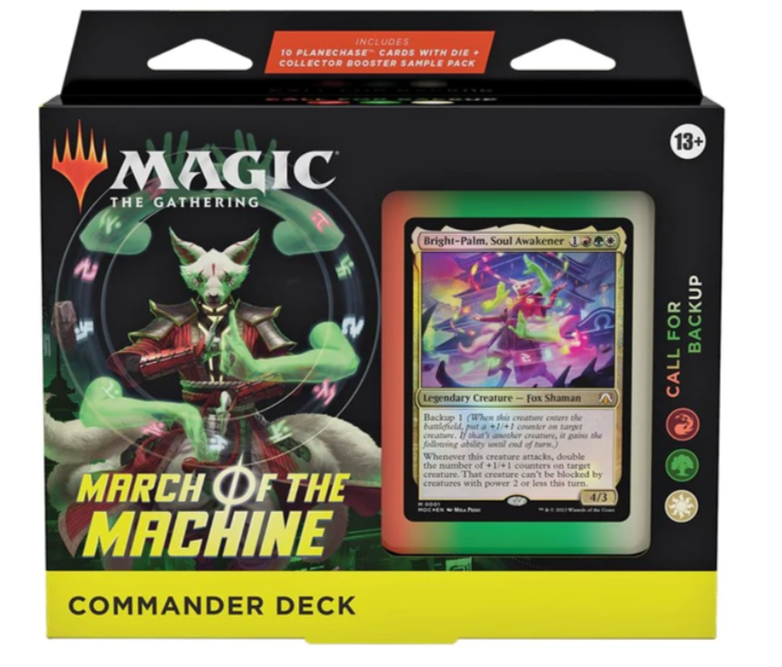 March of the Machine Commander Deck: Call for Back Up